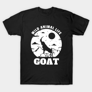 Wild Animals Life Of Goat T-Shirt